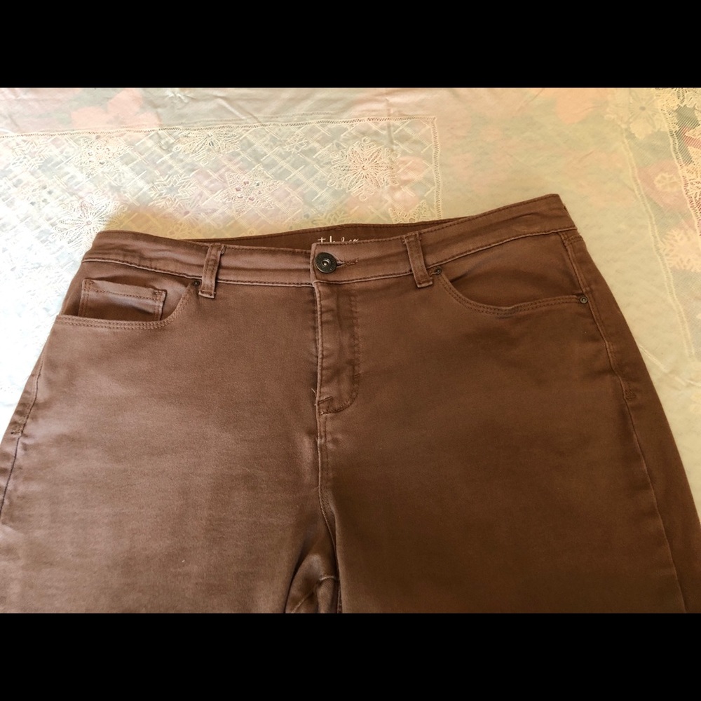 Style &Co. Honey Brown Jeans Size 12